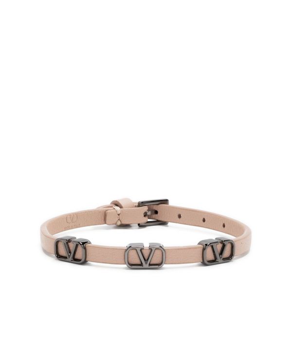 Valentino Garavani VLogo Signature calf leather bracelet
