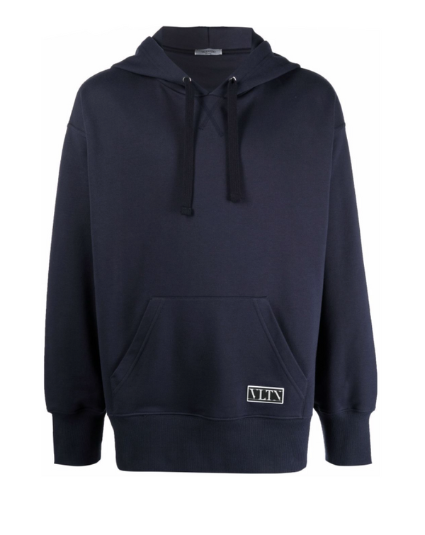 Valentino VLTN logo patch hoodie