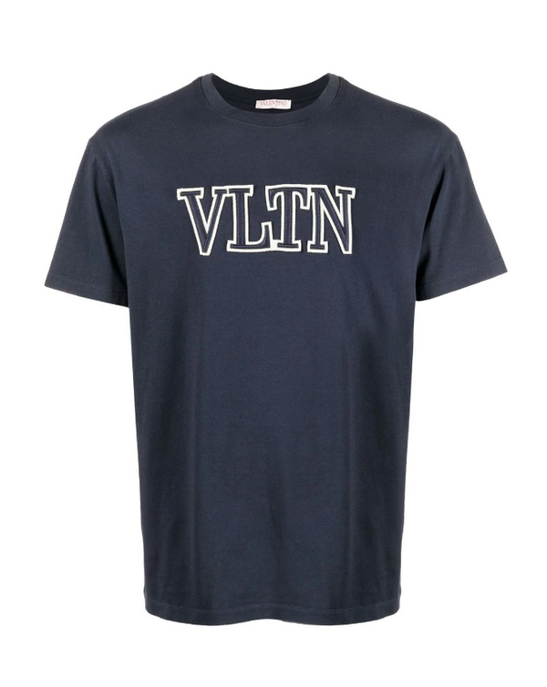 Valentino VLTN logo-embroidered T-shirt