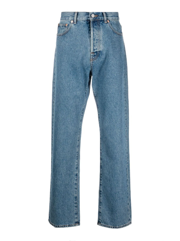 Valentino VLogo straight-leg jeans