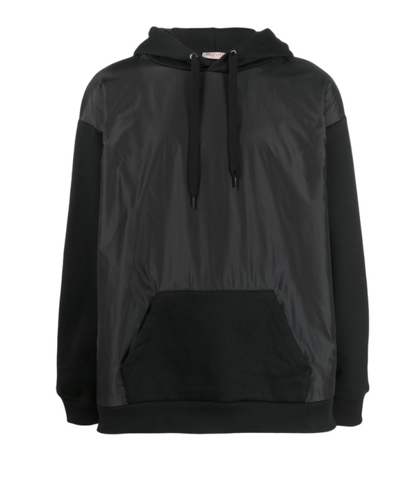 Valentino contrast-panel hoodie