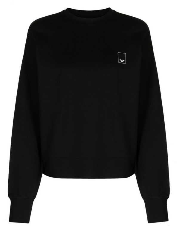 Emporio Armani logo-appliqué sweatshirt