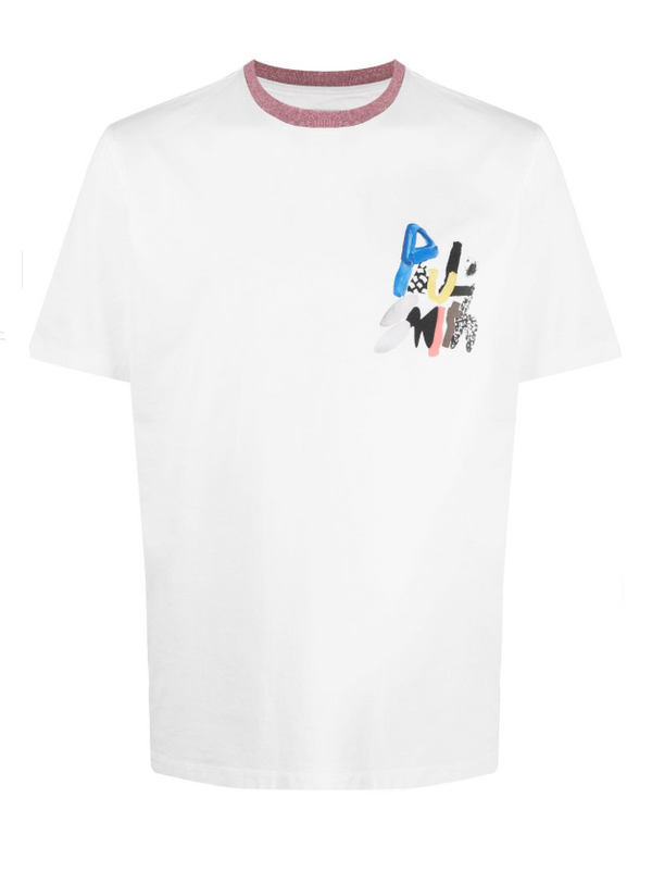 Paul Smith logo-print cotton T-shirt