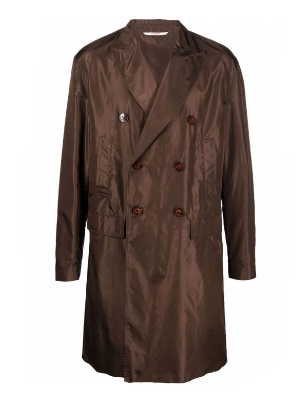 Valentino double-breasted midi coat