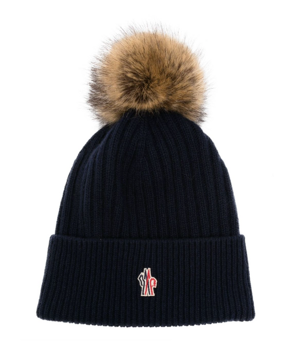 Moncler Grenoble beanie with logo