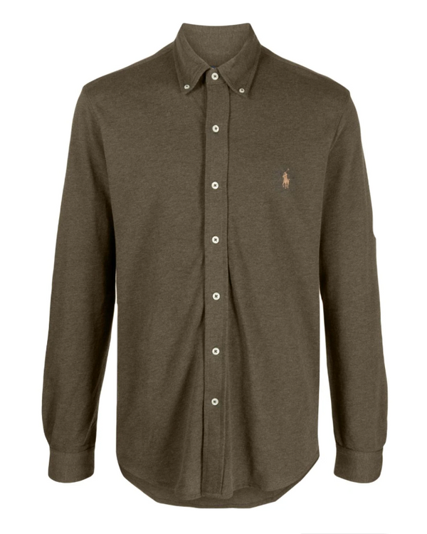 Polo Ralph Lauren logo patch longsleeved shirt