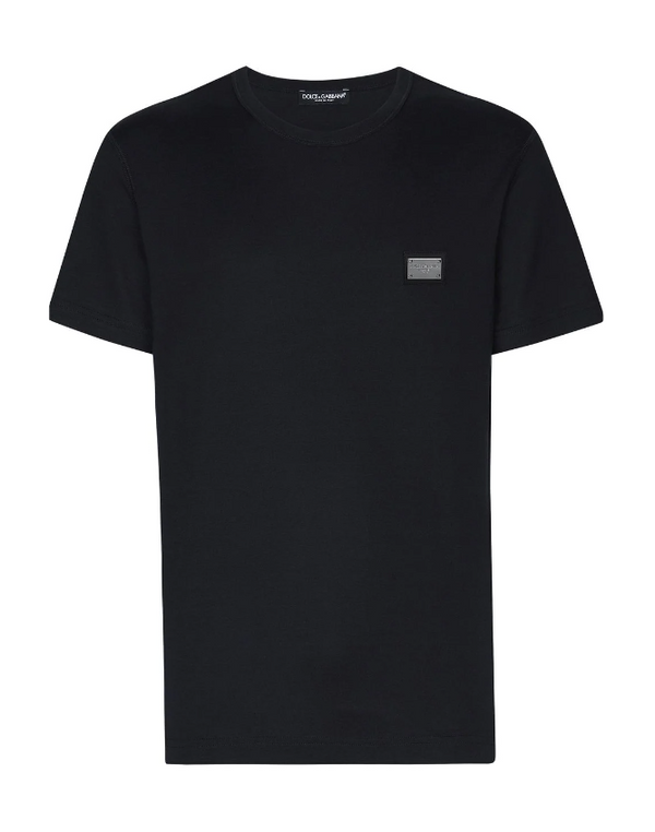 Dolce & Gabbana cotton T-shirt with branded tag