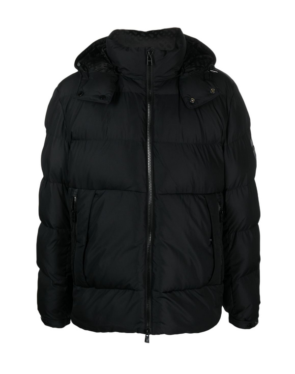 BOSS zip-up hooded padded jacket