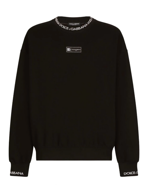 Dolce & Gabbana round-neck sweatshirt with logo