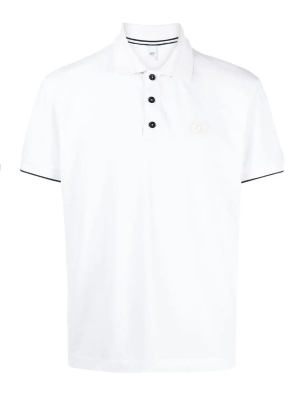 Alpha Tauri JUNX polo shirt in white
