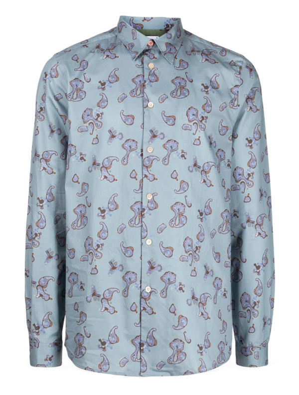 PS Paul Smith paisley-print cotton shirt