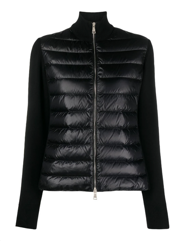 Moncler quilted padded cardigan