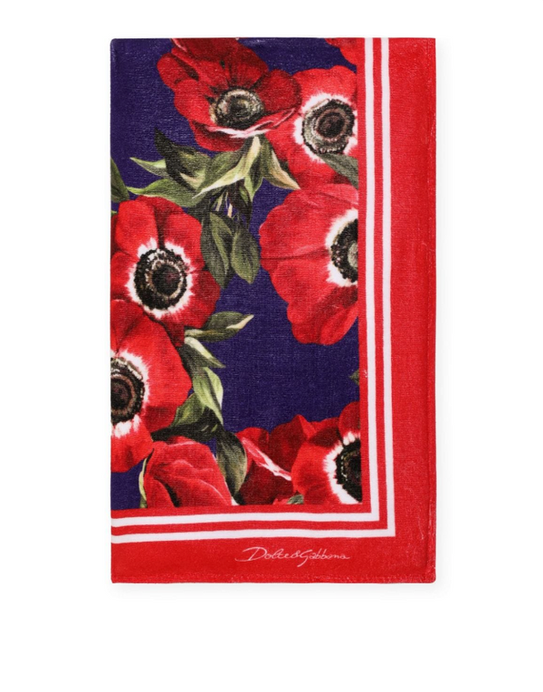 Dolce & Gabbana Anemone cotton beach towel