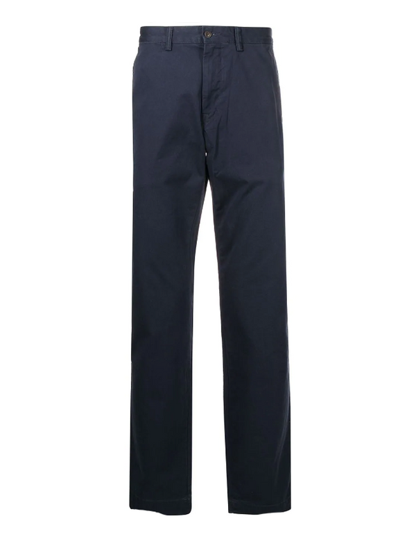 Polo Ralph Lauren logo-patch straight-leg trousers