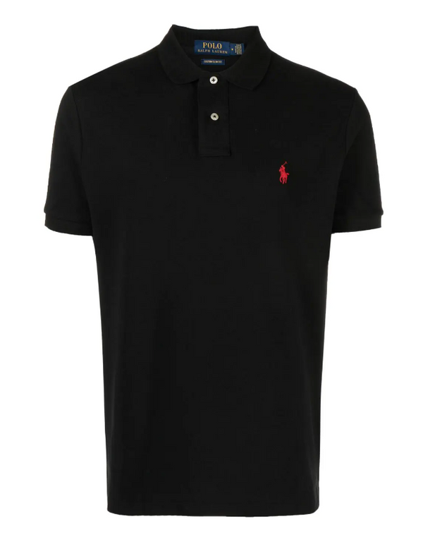 Polo Ralph Lauren embroidered-logo piqué polo shirt