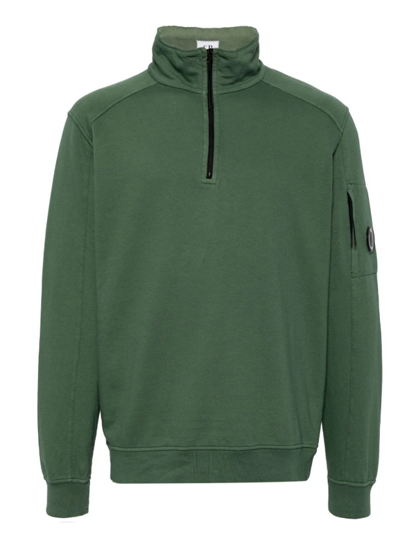 C.P. Company Light Fleece Half Zipped Sweatshirt