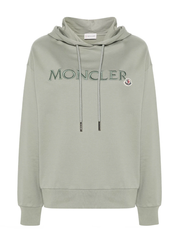 Moncler Embroidered logo hoodie