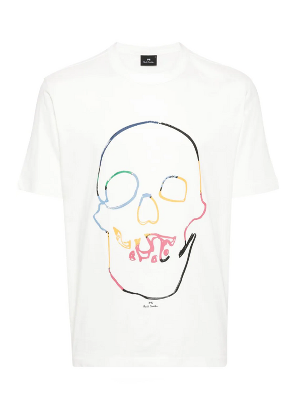PS Paul Smith skull-print cotton T-shirt