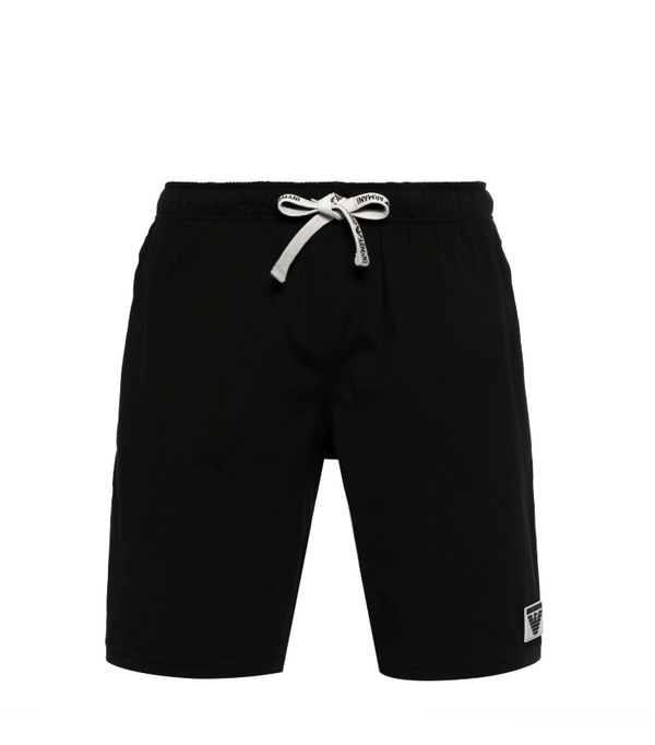 Emporio Armani appliqué-logo cotton shorts