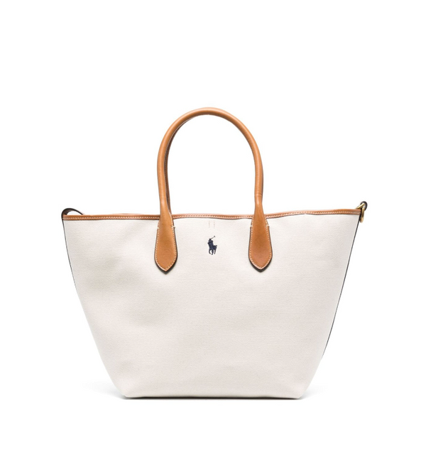 Polo Ralph Lauren logo-embroidered tote bag