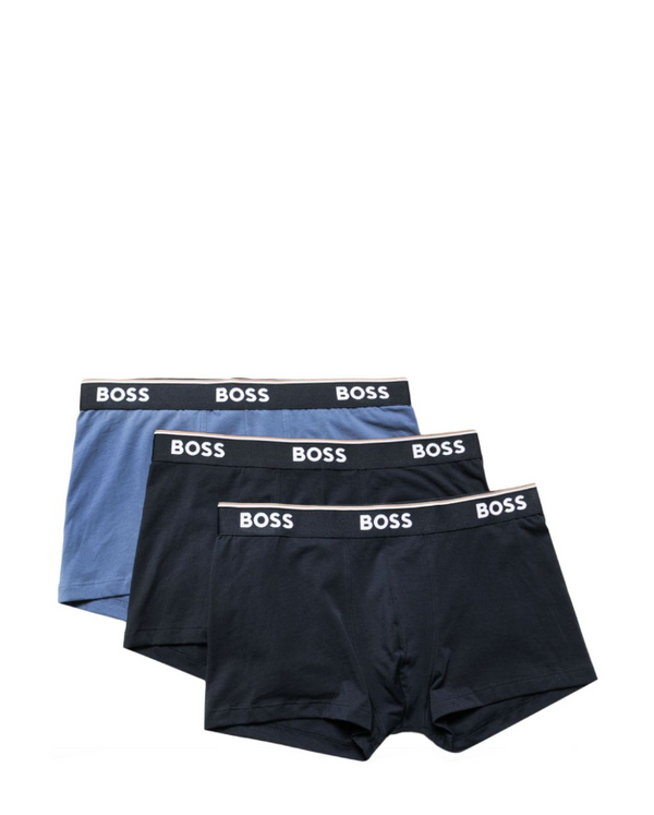 BOSS three-pack of stretch cotton boxer briefs