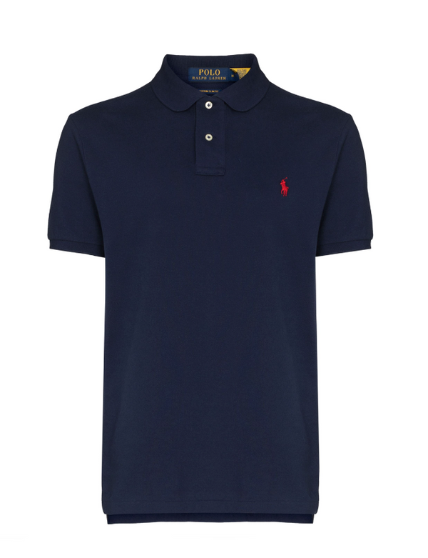 Polo Ralph Lauren embroidered-logo piqué polo shirt