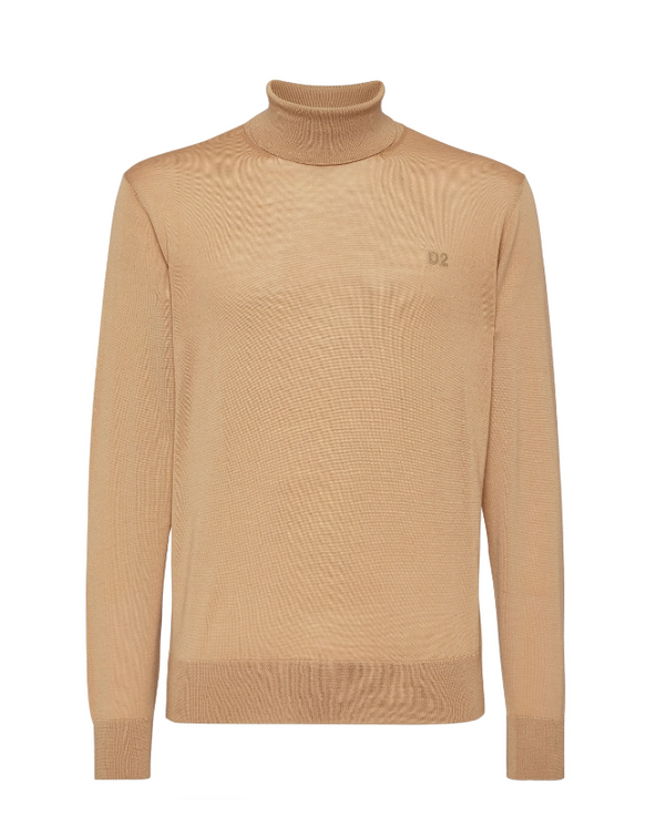 Dsquared2 embroidered-logo ribbed jumper