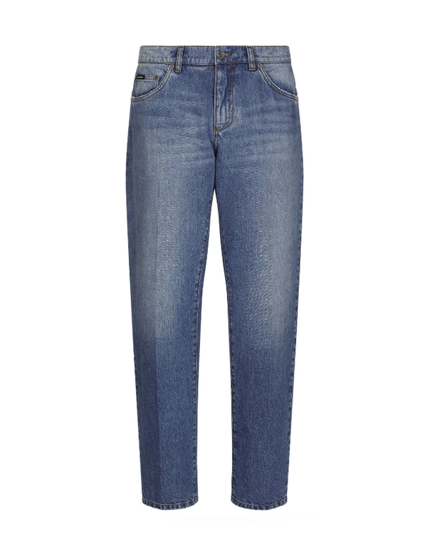 Dolce & Gabbana classic five-pocket cotton denim jeans