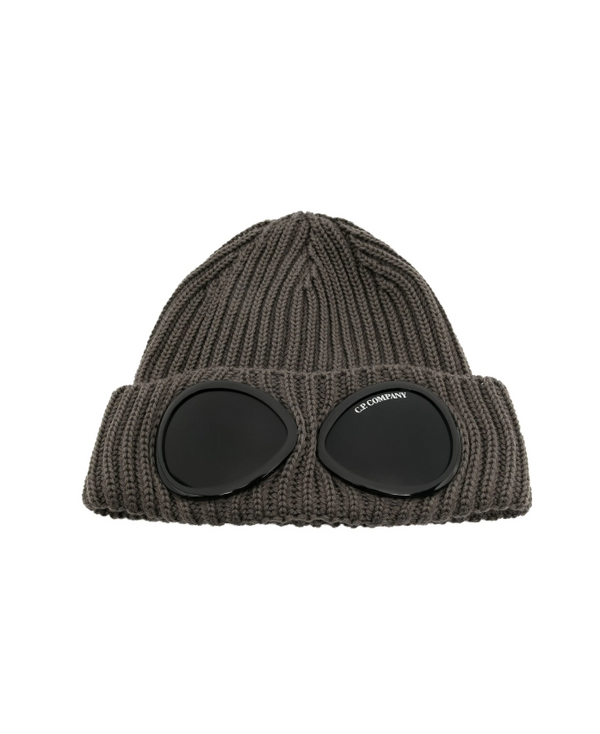 C.P. Company goggle-detail knit beanie