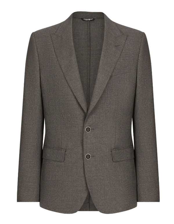 Dolce & Gabbana tailored single-breasted pure virgin wool jacket