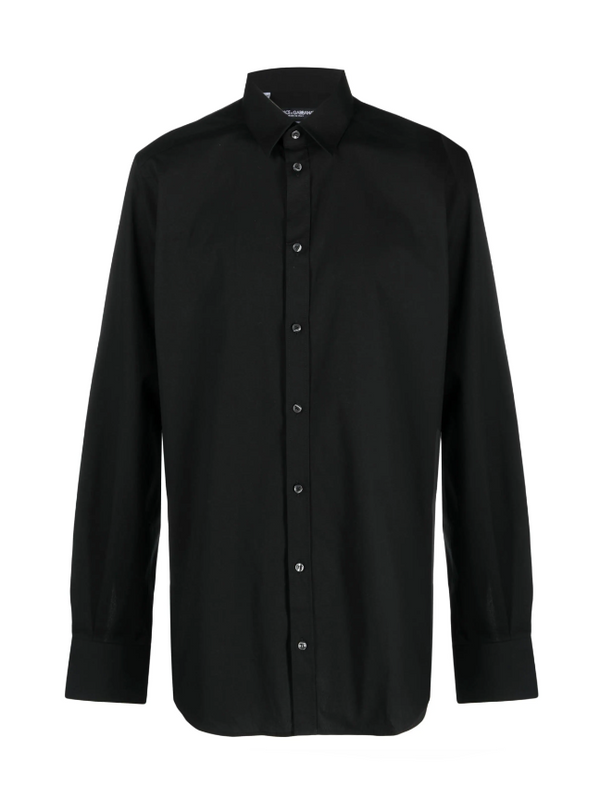 Dolce & Gabbana long-sleeve cotton-blend shirt