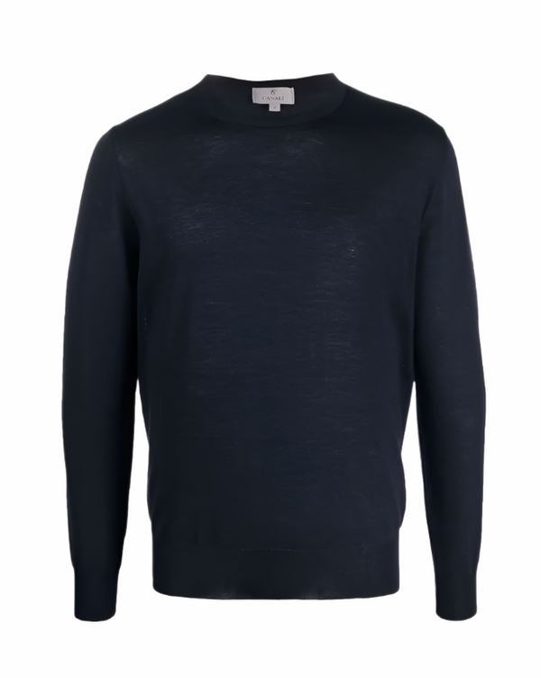 Canali pure wool crewneck jumper