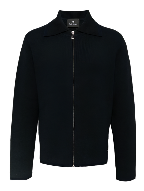 PS Paul Smith knitted zip-up jacket