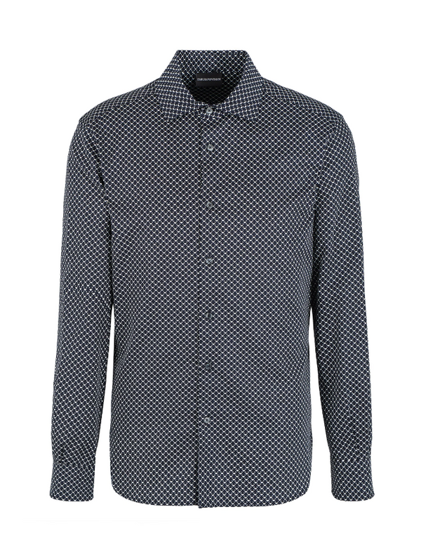 Emporio Armani logo print shirt