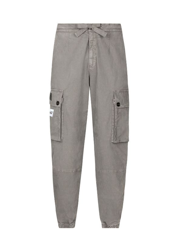 Dolce & Gabbana wide-leg cotton cargo pants