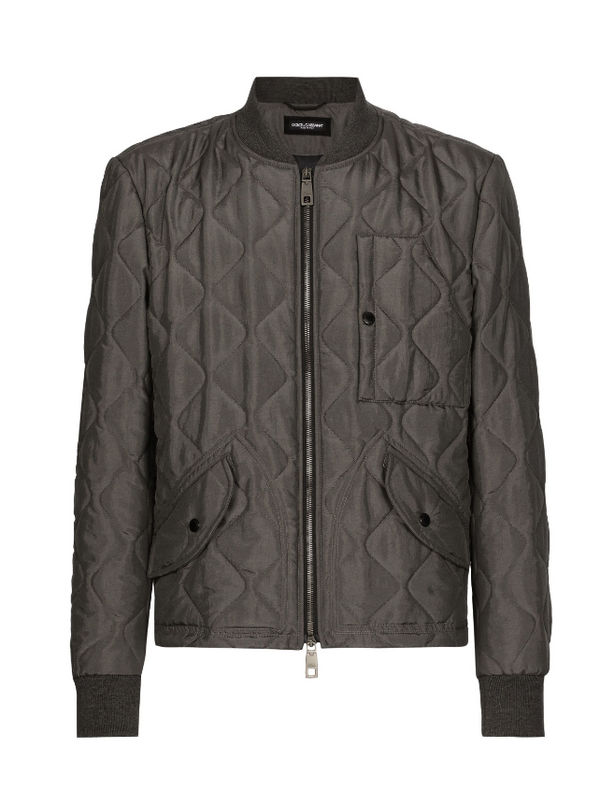 Dolce & Gabbana quilted bomber jacket