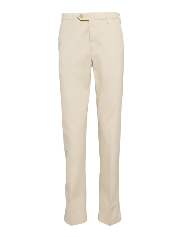 Canali mid-rise straight-leg chino trousers