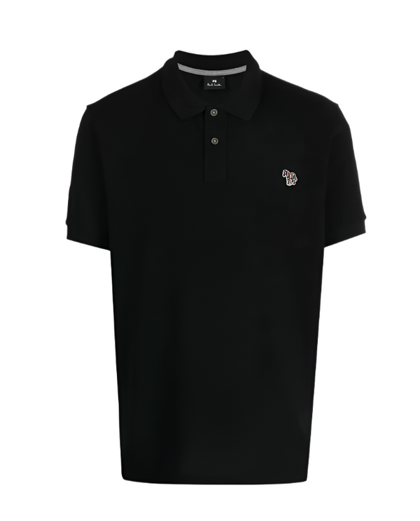 PS Paul Smith Zebra-motif polo shirt