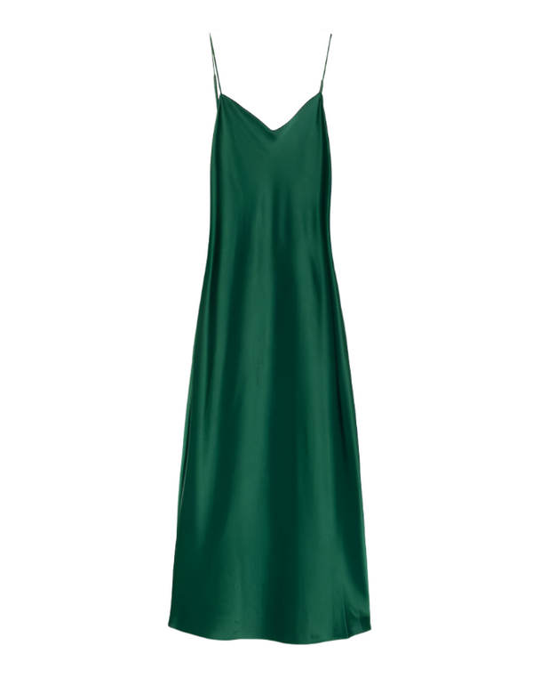 Polo Ralph Lauren satin midi slip dress