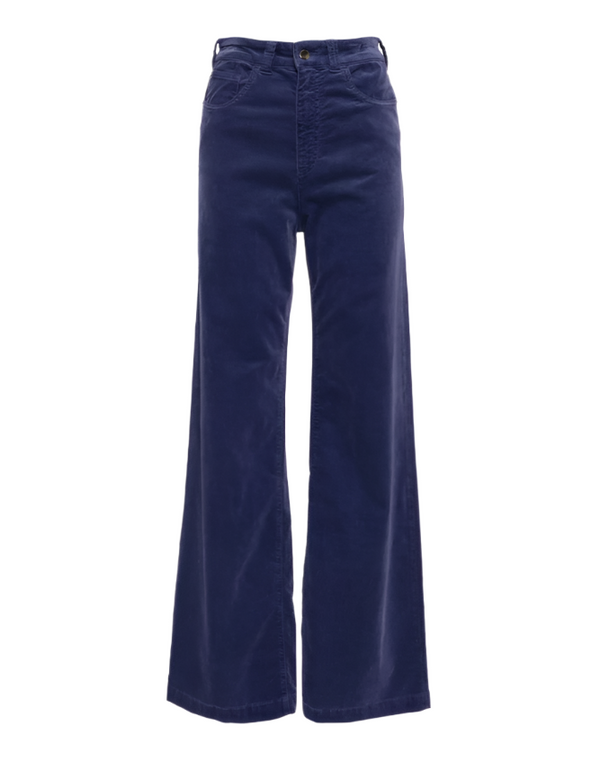 Emporio Armani high-rise corduroy palazzo pants