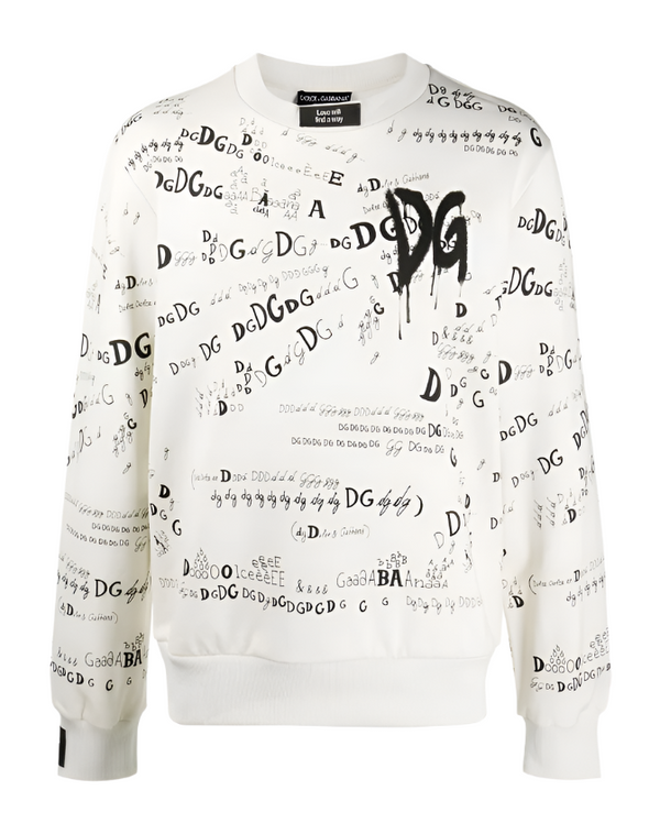 Dolce & Gabbana Carpe Diem print sweatshirt