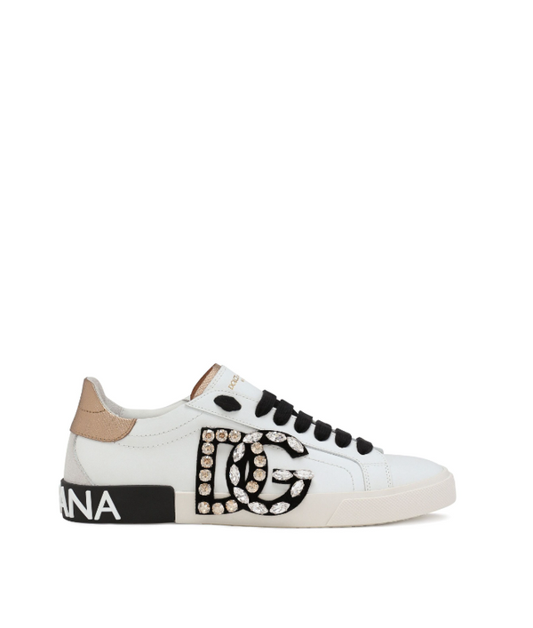 Dolce & Gabbana Portofino Vintage calfskin sneakers