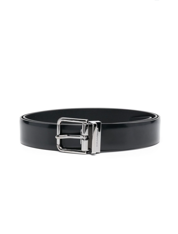 Dolce & Gabbana brushed calfskin belt