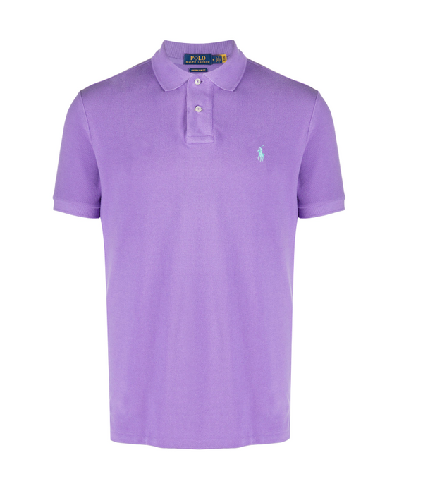 Polo Ralph Lauren embroidered-logo piqué polo shirt