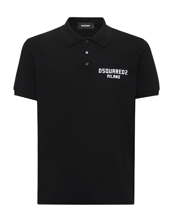 Dsquared2 logo-print polo shirt