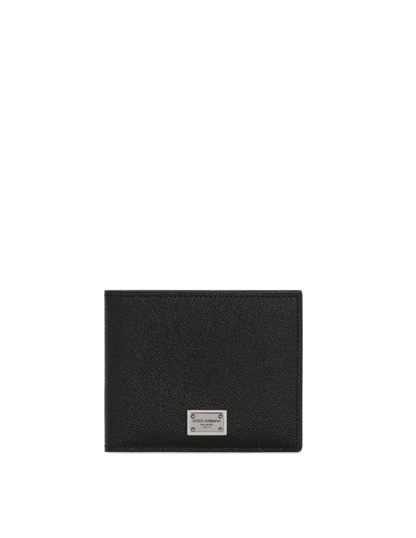 Dolce & Gabbana logo calfskin wallet