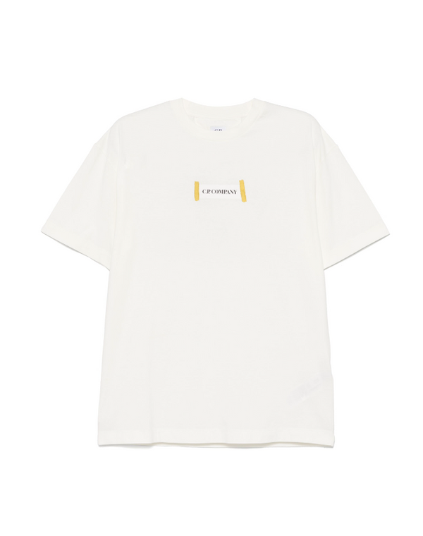 C.P. Company 30/1 Jersey Logo print T-shirt