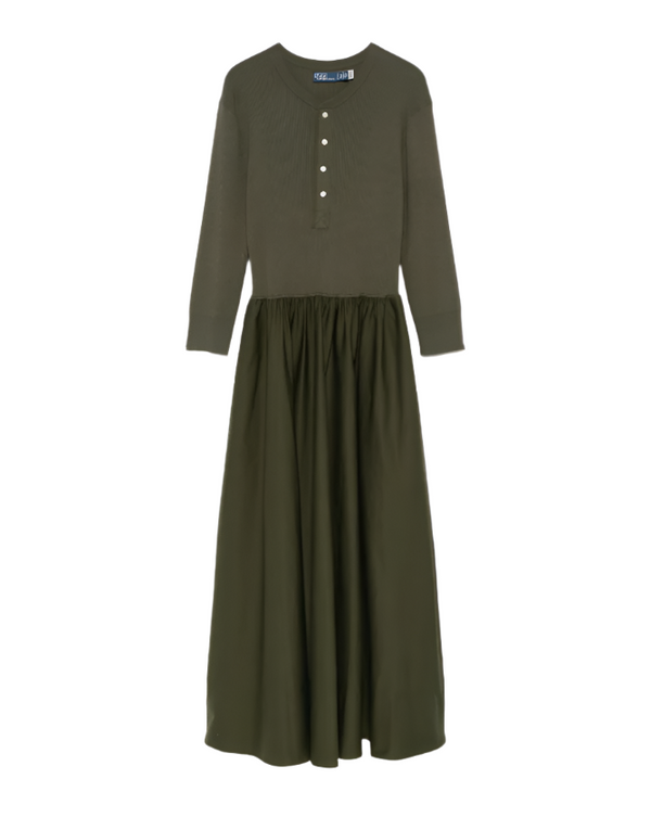 Polo Ralph Lauren Henley-bodice dress