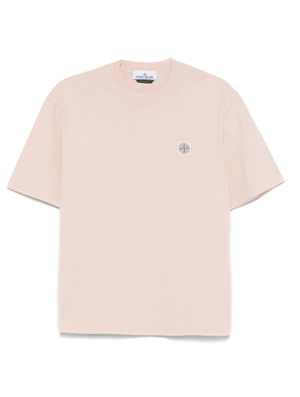 Stone Island Compass-motif cotton T-shirt