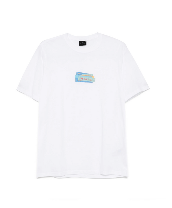 PS Paul Smith white T-Shirt with logo